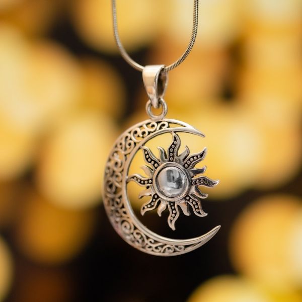 【BLACKPURPLE】23FW★ [silver925] Signity Symbol Necklace Purple Crystal Prince Symbol Necklace [Silver] | Prince
