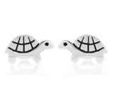 925 Sterling Silver Tiny Little Turtle Post Stud Earrings 15 mm Fashion Jewelry for Women, Teens, Girls