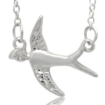 Dove Birds Peace Love Freedom Symbol Pendant Necklace Adjustable Link Chain 19 - 21 inches